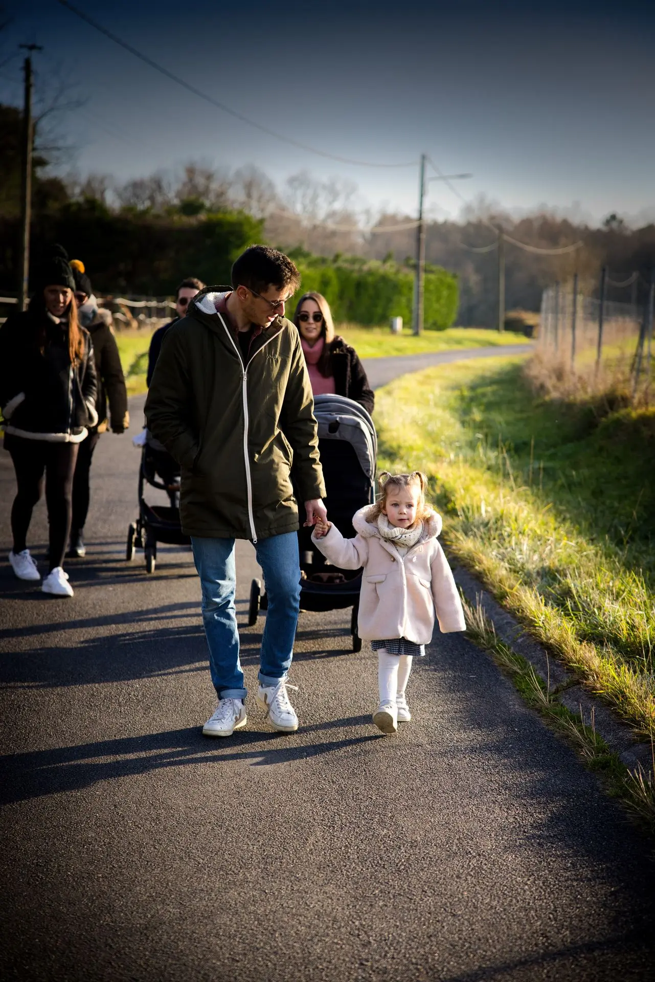 un père et son enfant 