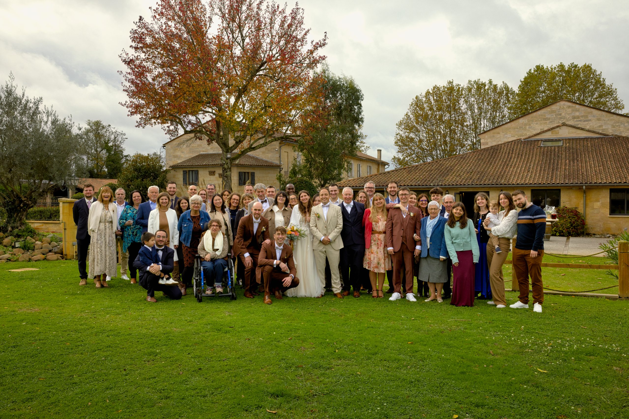 photo mariage groupe