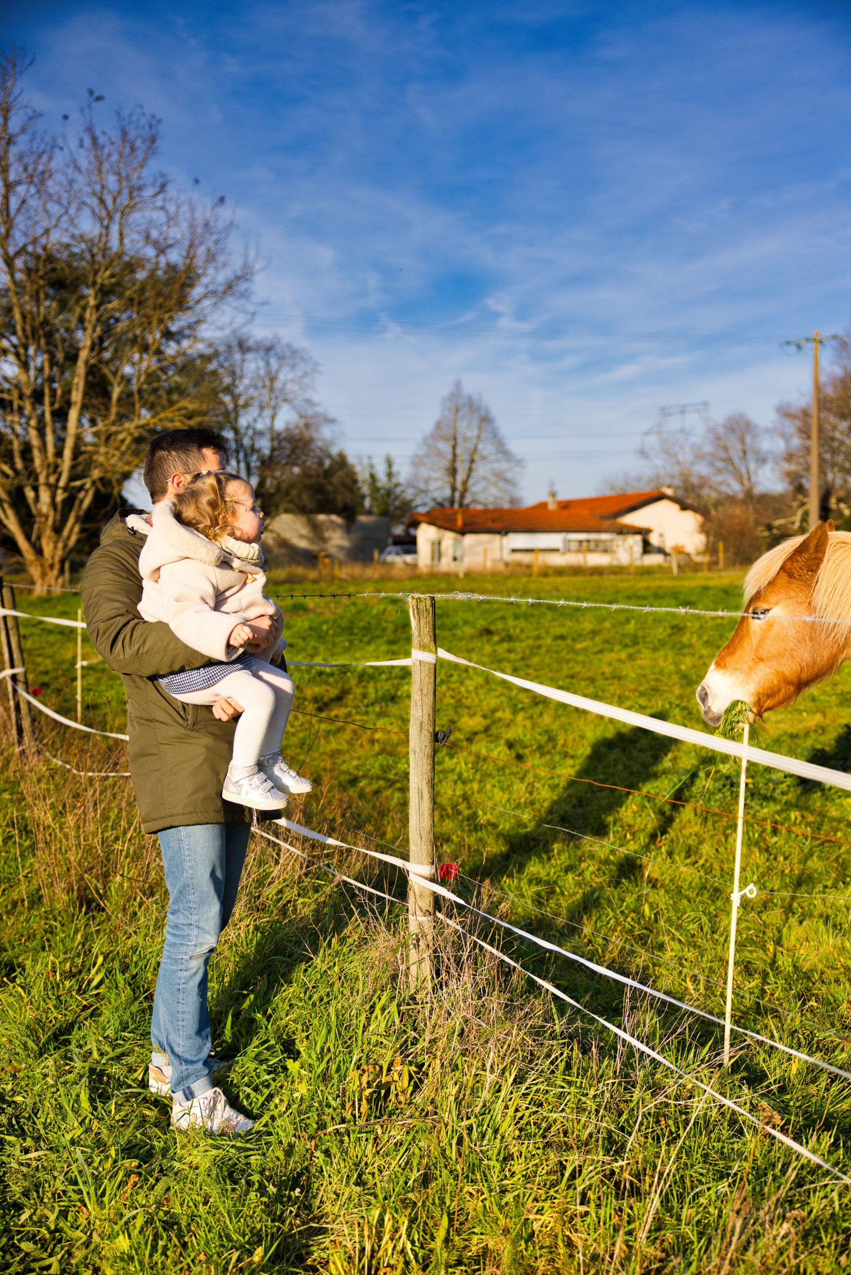 photo famille campagne